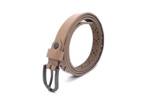 Quality Alloy Buckle Thin 3/4“ Womens Genuine Leather Belt wholesale