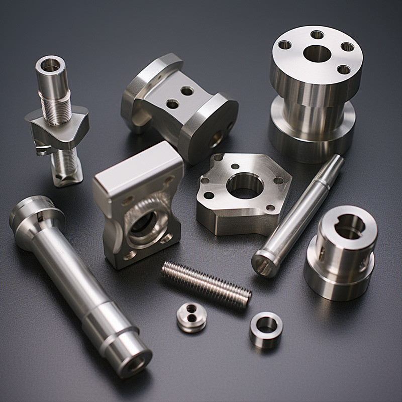 Small Machined Parts Steel Machining Parts Custom Stainless Steel Turning Milling Parts