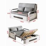 Telescopic Foldable Sofa Bed Multifunctional For Apartment Bedroom and Hotel