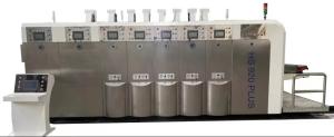 Quality Semi Automatic Corrugated Carton Machine 220v Flexo Printing Machine 4 Color wholesale