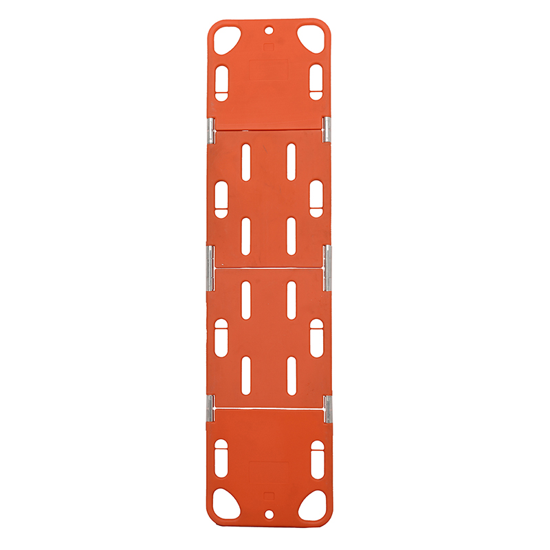 4 Folded Spine Board Stretcher Made of PE Material with CE Certification