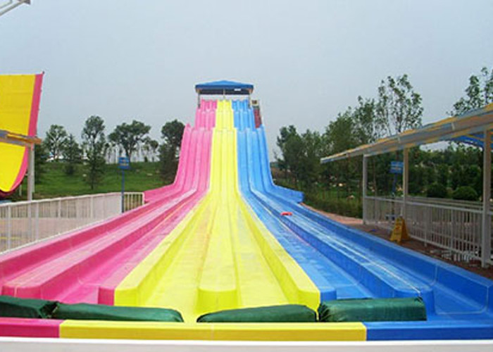 Customized Colors Size Big Water Slides Raft Vehicle For Amusement Park