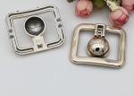 Rectangle Fashion Resistant Ladies Shoe Buckles Replacement OEM Accepeted