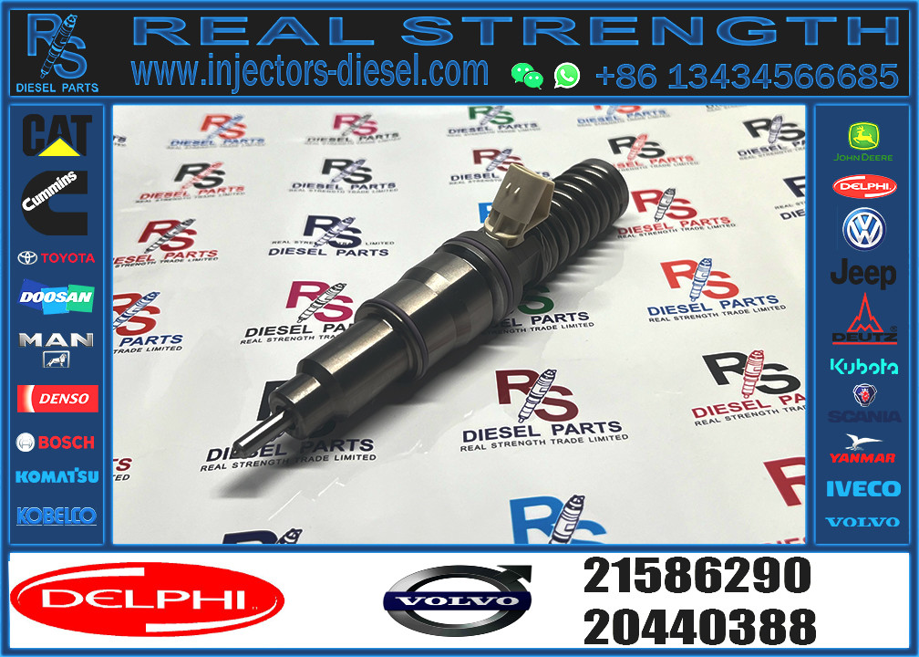 For Volvo D16 Common Rail Diesel Fuel Injector BEBE4C02001 20363748 21586290 85000590 Auto Parts Injector BEBE4C03101 20564930