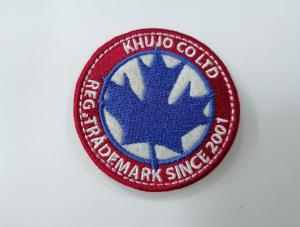 Quality Clothes Labels Embroidery Iron On Patches Heat Transfer Washable wholesale