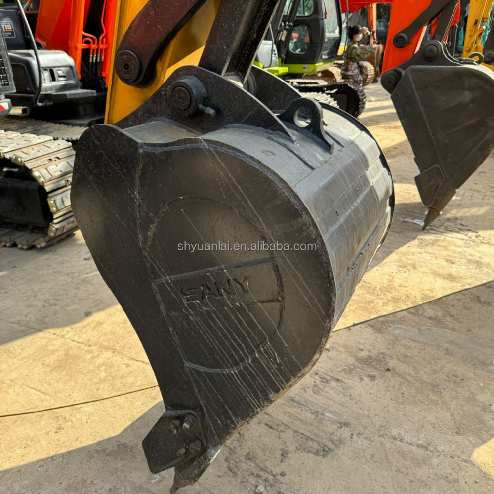 SY135 Excavator Mild Steel Design Second Hand 0-2000 Working Hours Komatsu