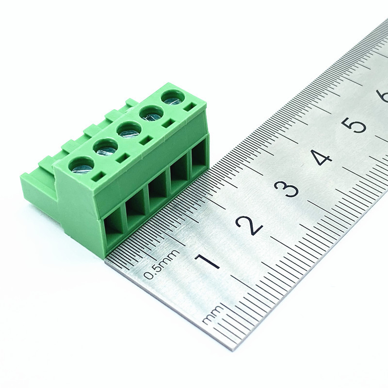 10A Female Panel Mounted Plug-In Terminal Block With PA66 Housing
