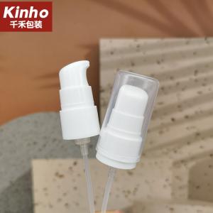 Quality Full Cap Mono PP Cosmetic Treatment Pumps Plastic Cream Pump 18/410 20/410 24/410 28/410 wholesale