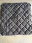 Square Quilted Oil Absorbent Mat in grey color with needle punch nonwoven