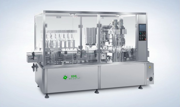 SPYG4/1/1 50-500ml Liquid Filling, Stoppling and Capping Turning Machine for Eyedrops