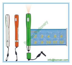 Quality novel plastic banner gift pen,torch plastic flag pen wholesale
