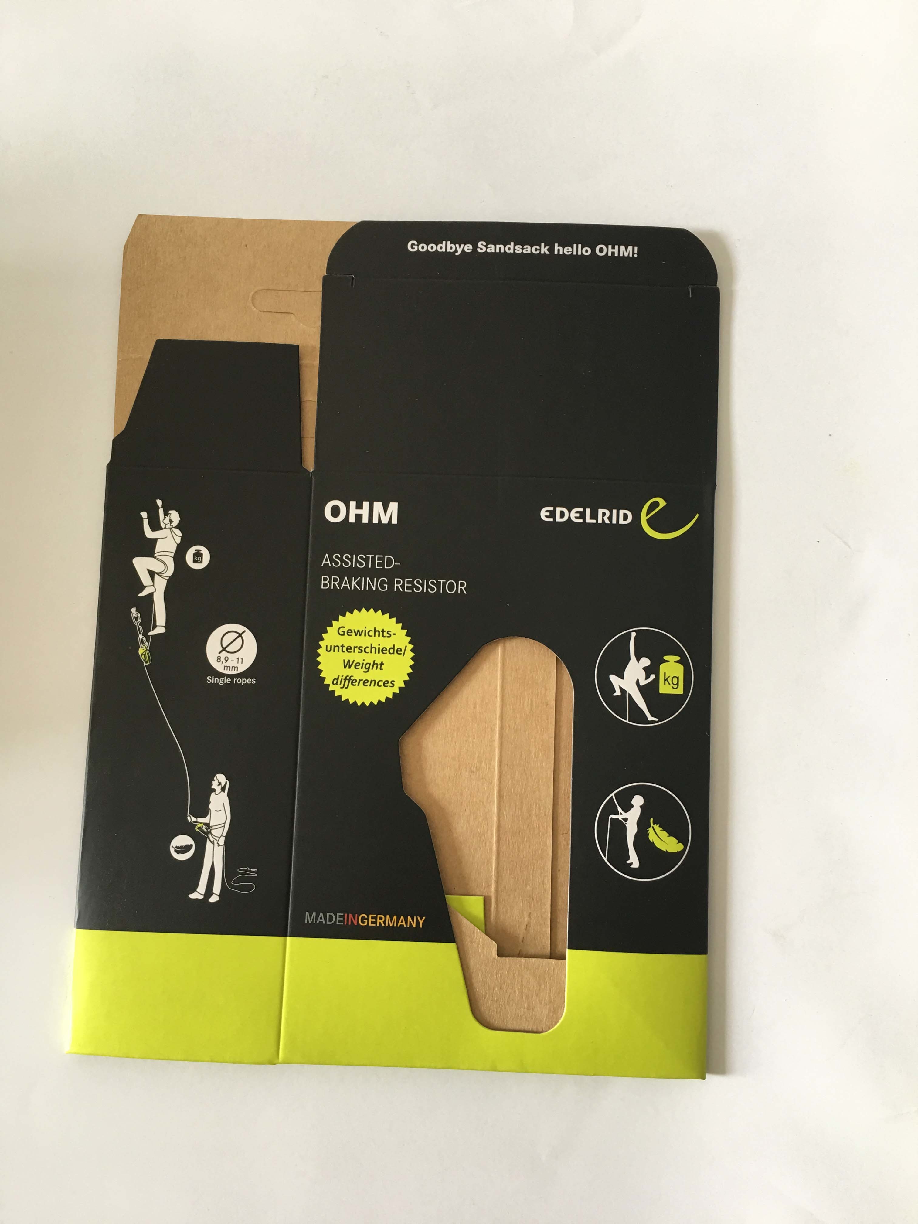 Wholesale customized kraft flat pack paper box with autolock bottom design