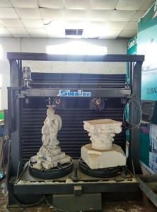 Quality Roman Column Stone Relief Stone Carving CNC Machine wholesale