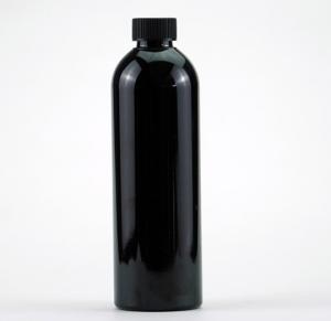 Quality Clear 500Ml Round Spray Nozzle Bottle For Liquid Sanitizer wholesale