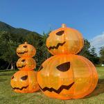 Airtight Halloween Inflatable Orange Pumpkin Inflatable Pumpkin Model Party