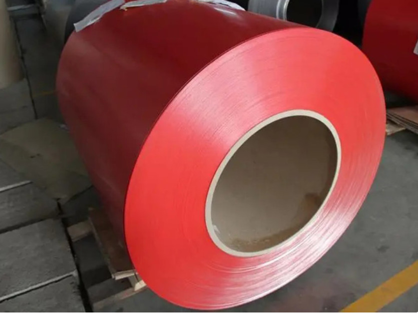 Prepainted Galvalume Steel AZ120 PPGL Steel Coil SMP DX51D For Metal Wall Panels