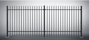 Quality Safety Ornamental Aluminum Fence , Powder Coated Residential Fencing wholesale