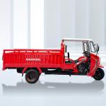 Semi Cabin 3wheeler 250cc 300cc Ducar Cargo Motor Tricycle with Five Wheels Type