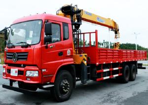 Quality Dongfeng 10Ton Hoisting Truck Mounted with Hydraulic XCMG Straight 4-Arm Telescopic Boom Crane wholesale