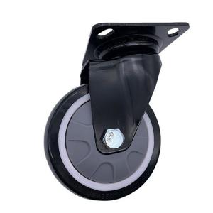 Quality Swivel Medium Duty TPE Industrial Caster Wheels 150MM wholesale