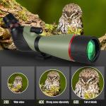 BAK4 Prism Sniper Spotting Scope 20-60X80 HD For Birding Spotting Wildlife