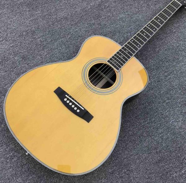 Top quality D28 Style classic acoustic guitar Solid Spruce top 41" rosewood back