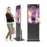 Buy cheap 75" LCD Display Digital Signage Kiosk Touch Screen Free Standing Subway Office from wholesalers