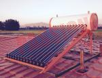 Roof Mounted Heat Pipe Solar Water Heater