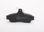 No Noise Cars Brake Pads Low Metallic Friction IATF16949 / Green / Emark