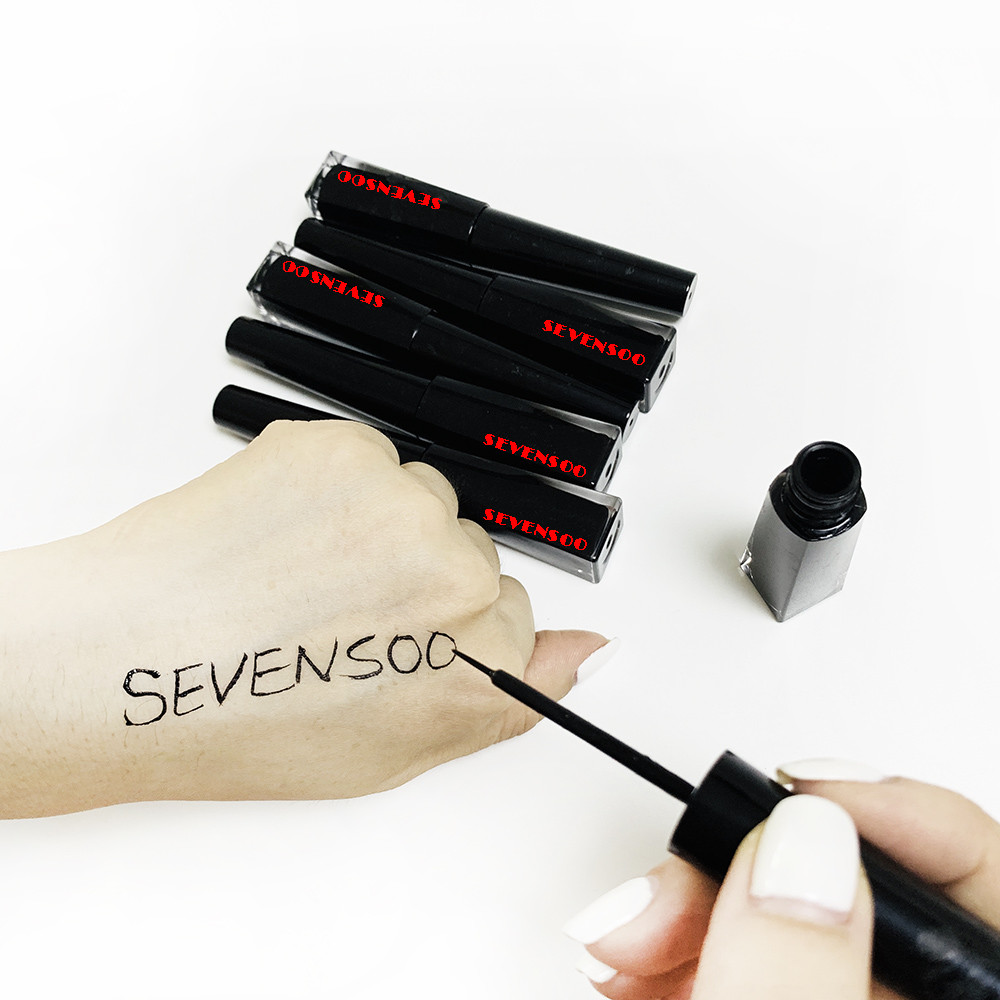 3D Effect Eyeliner Magnetic Eyelashes Real Mink Material Black Color