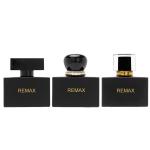 50ml Black Glass Smooth rectangle bottle with black Lid for Cosmetic Glass