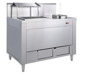 Quality breading table 304SUS automatic Commercial Electric Chicken Breader table wholesale