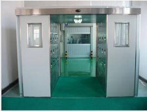 Quality Industrial Clean Room Equipment Dust Free Cargo Air Shower With Automatic Door wholesale