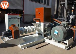 China 75 Kw Floating Feed Machine Catfish Tilapia Shrimp 700-800 Kg/H 2550*2050*1650 MM on sale