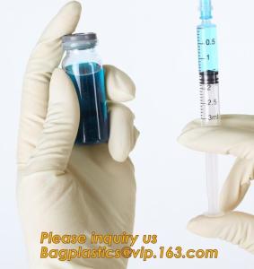 Quality Natural Disposable Powdered Free Custom Medical Examination Latex Gloves,Powder-free non-sterile 100% natural rubber lat wholesale