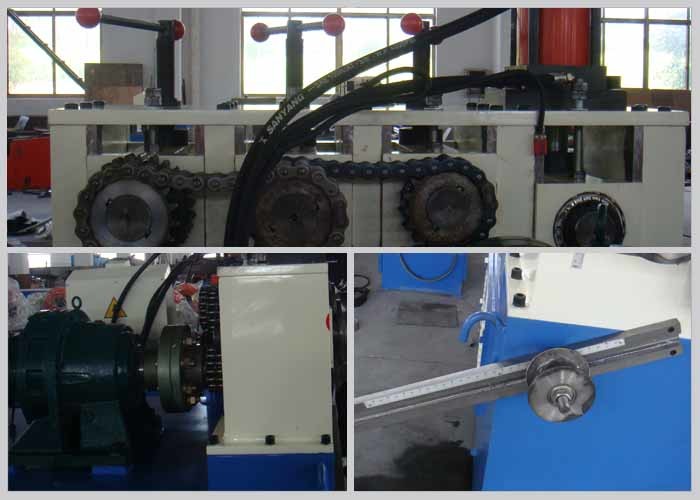 Carbon / Copper Pipe Rounding Machine Reverse Switch Control Min Bending Diameter Φ 280mm
