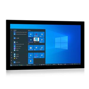 Quality J1900 CPU Industrial Panel PC Capacitive Touch 24 Inch Front IP66 Waterproof wholesale