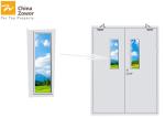45/ 55 mm Stainless Steel Fire Rated Doors For Commercial Buildings/ Twin Doors
