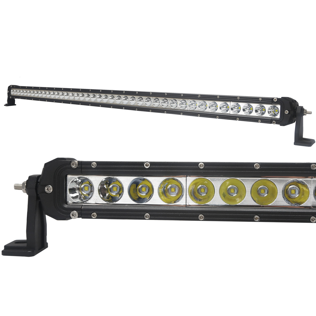 F Style 200W 5W 40LED CREE LED LIGHT BAR 6000K 10-30V Spot beam, Flood Beam, Combo Beam
