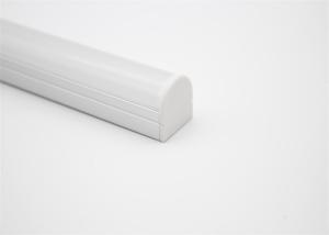 Quality 20 * 16mm LED Aluminum Extrusion / LED Strip Mounting Profiles With PMMA Cover wholesale