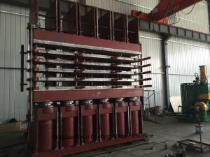 Quality Heating Press Frame Type Plate Rubber Vulcanizing Press / Tire Tread Machine wholesale