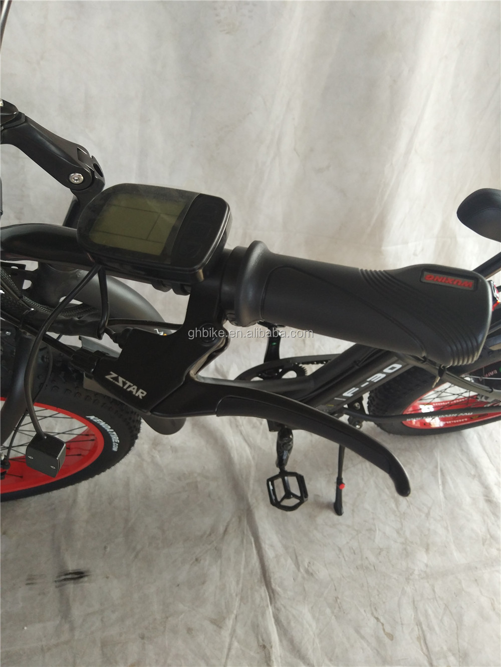 48V Voltage Adult Hybrid Electric Fat Tire Bike 2024 Step Thru Model 31 60 km Range