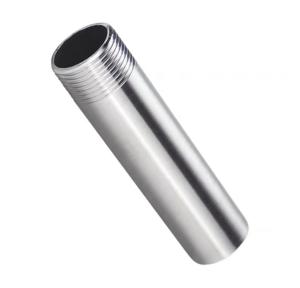 Quality Equal 304 Stainless Steel Pipe Fitting Weld Nipple Coupling Connector for Water Oil Air wholesale