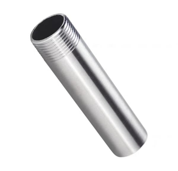 304 Stainless Steel Pipe Fitting Weld Nipple Coupling Connector for Water Oil