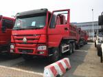 371hp 6x4 40 - 50 Ton Sinotruk Howo Dump Truck Max. Speed 75 Km / H