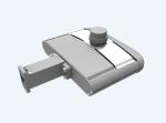 IP66 200 Watt LED Shoebox Light For Parking Area Lighting With Meanwell Power