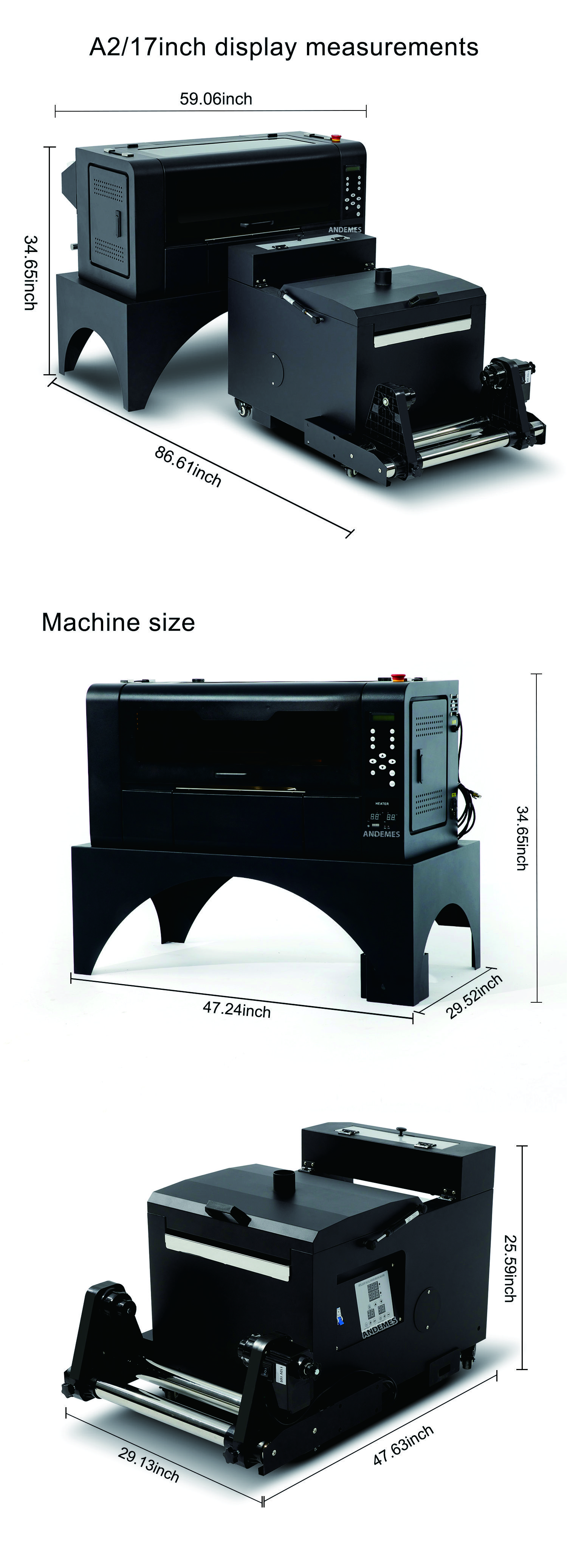 Multi Color T-shirt Printing Machine with Powder Circulating System and Inkjet Shaker