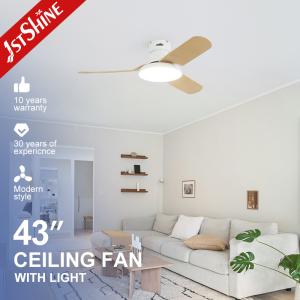 Quality Flush Mounted Ceiling Fan With Light Remote Dimmable Led Light wholesale