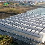 Blueberry Grapes Commercial Greenhouse with Heat Preservation Quilt and Heating