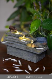 Quality Home Decor Polyresin Indoor Light Up Water Fountain wholesale